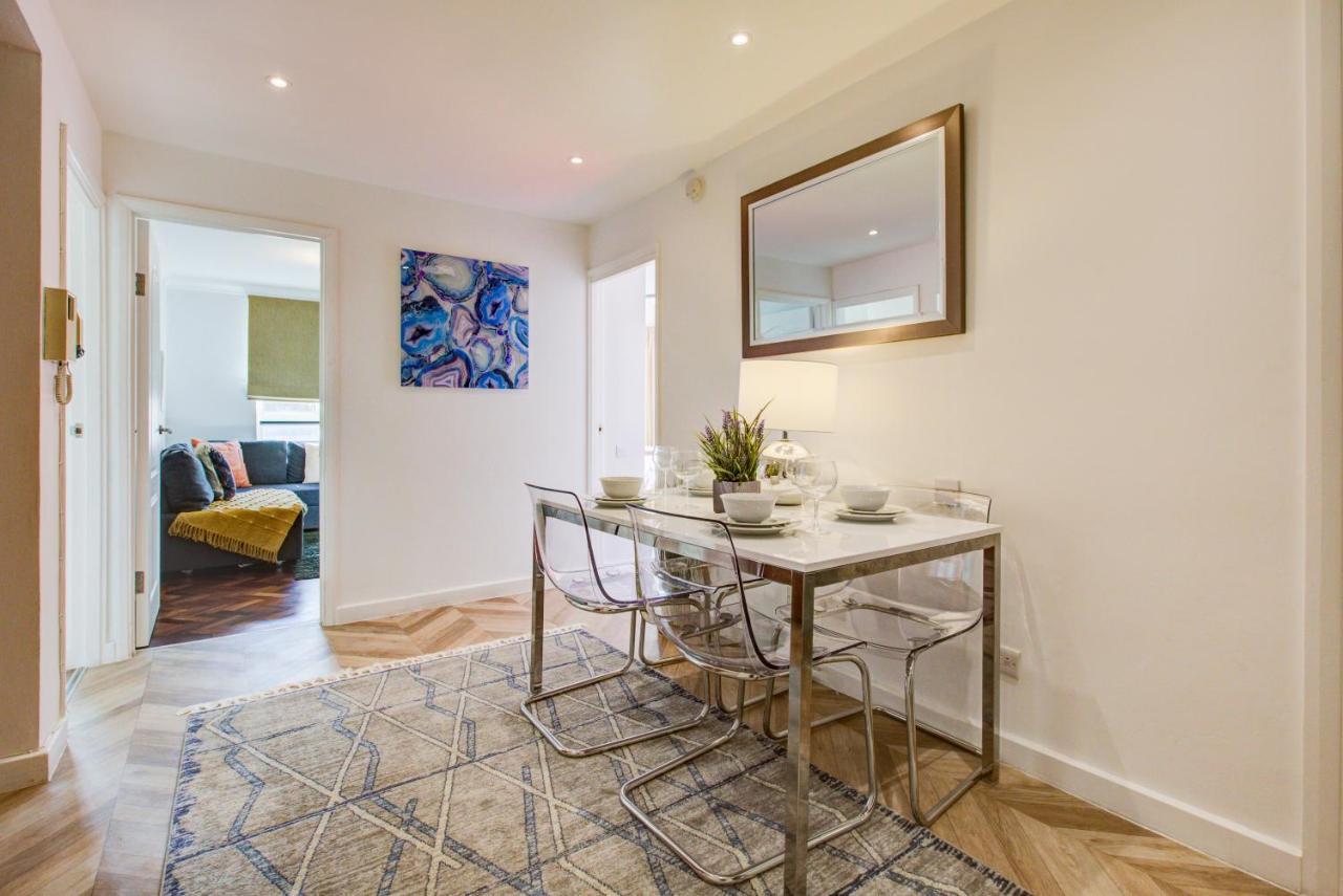 3-Bedroom, 3-Baths Apartment In Super Posh Marylebone, Central London, W1 Luaran gambar